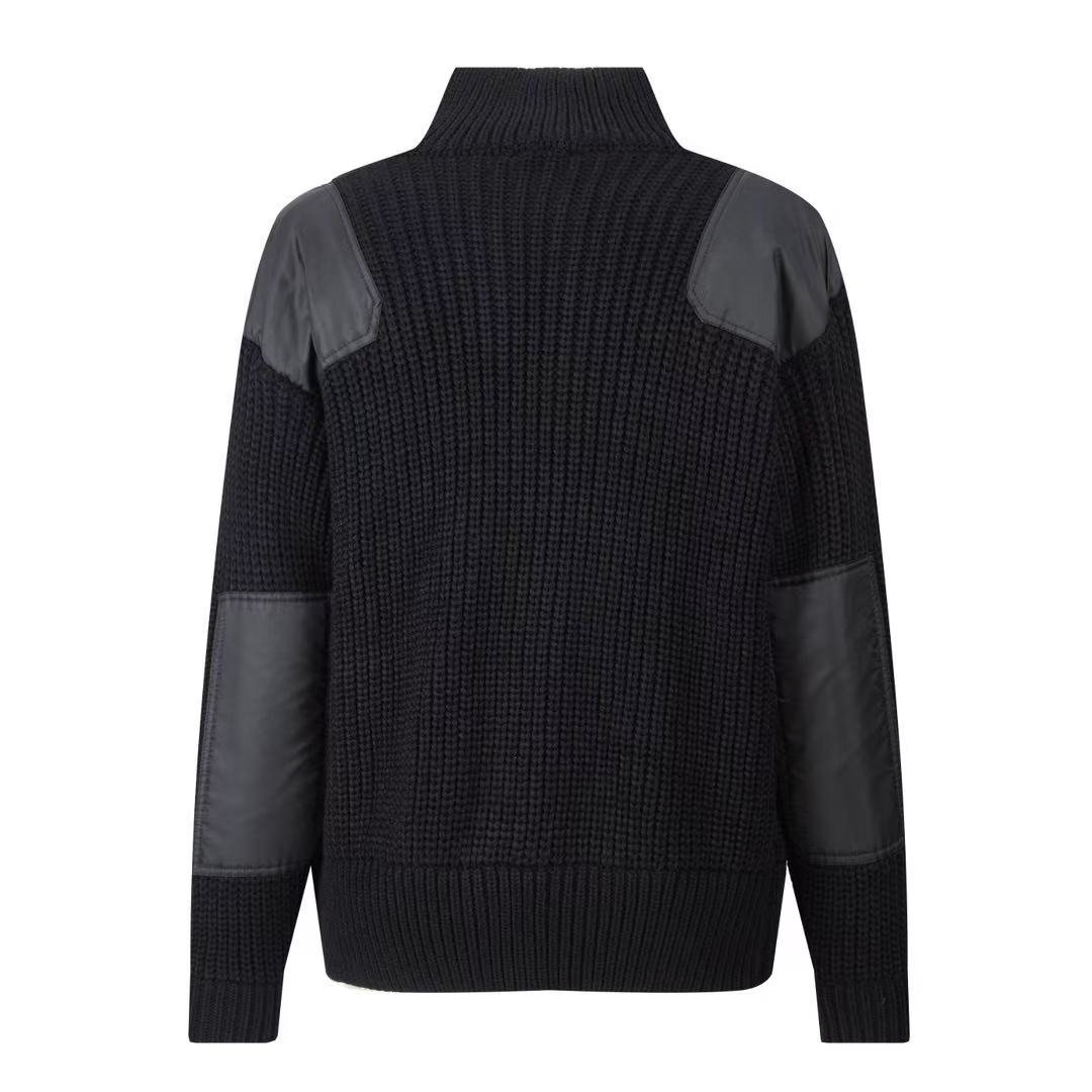 Prada Patchwork Zip-Up Sweater M6060204 - Image 3
